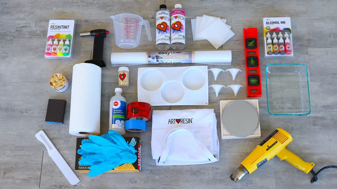 Your First Resin Art Project: Supplies, Setup, and Safety